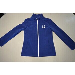 Indianapolis Colts Womans Jacket Coat NFL Football Full Zip Jacket Sz M